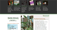 Desktop Screenshot of gardenatriums.com